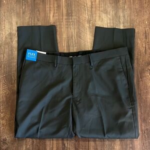New! Haggar Charcoal Dress Pants 44 X 30